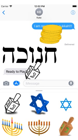 Hanukkah Stickers - Sid Y