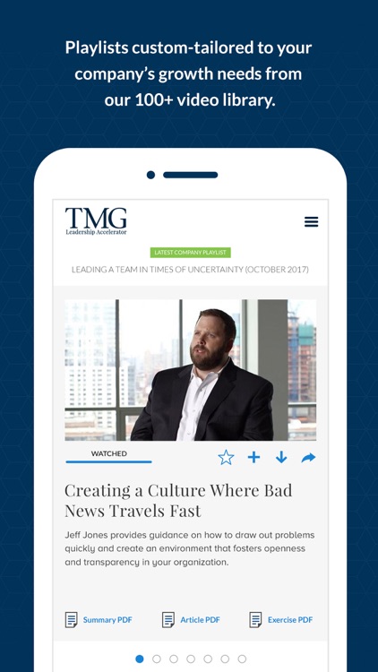 TMG Leadership Accelerator