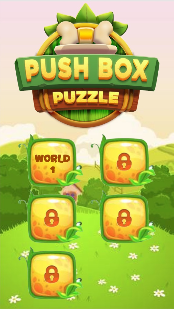 【图】Push Box Garden Puzzle Games(截图1)