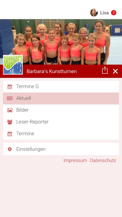 Barbara's Kunstturnen