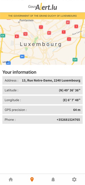 GouvAlert.lu(圖4)-速報App