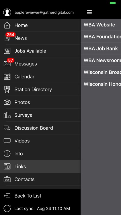 Wisconsin Broadcasters Assoc. screenshot-3