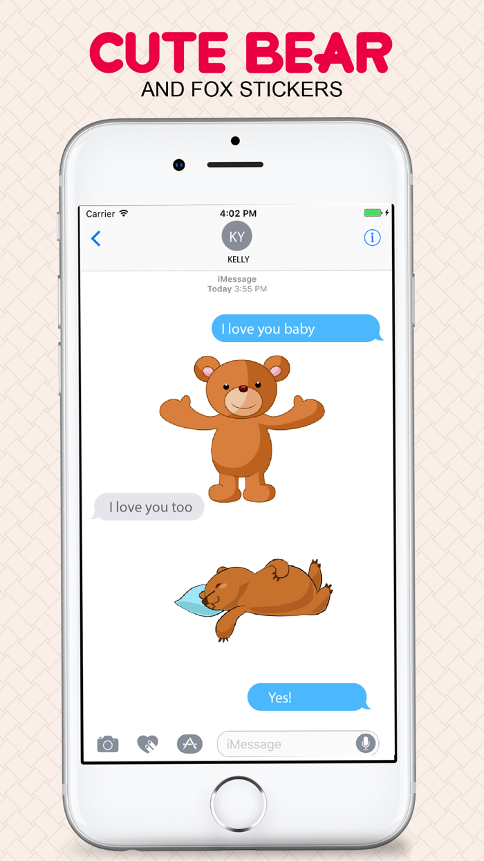 Lovely Bear Stickers