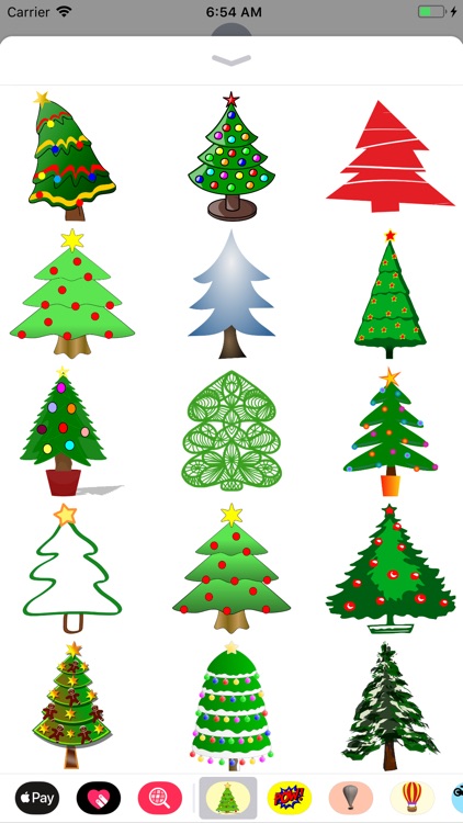 Christmas Tree Stickers