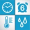 Sync date, time, alarms and more settings of your wall clock remotely via Bluetooth Low Energy