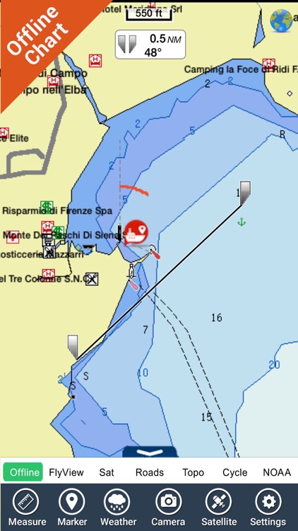 Isola d'Elba - GPS Map Navigator screenshot-2