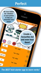 Norwegian Verbs Pro. LearnBots Captura de tela 5