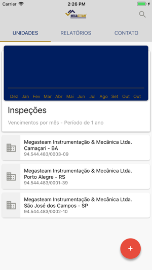 Megasteam Clientes e Parceiros