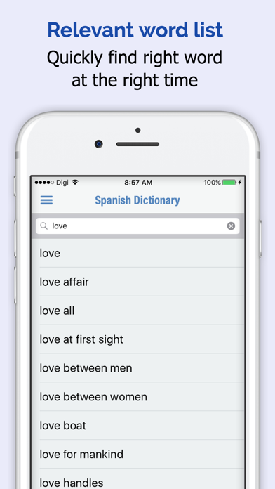 スペイン語辞書 + screenshot1