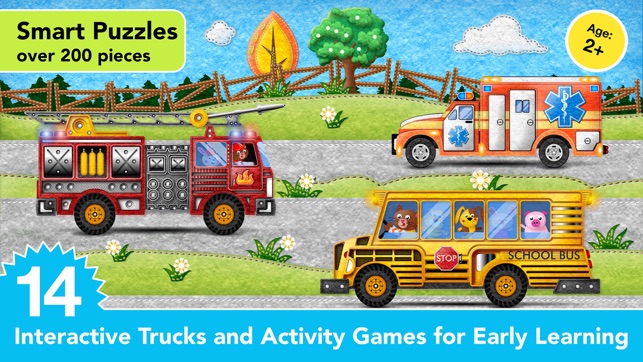 Kids Vehicles Fire Truck games(圖2)-速報App