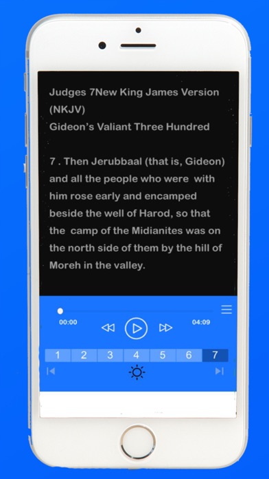 nkjv audio bible screenshot 2