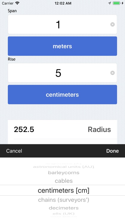 Radius Calculator screenshot-3