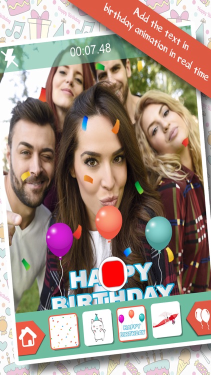 Birthday Gifs - Video Editor screenshot-0