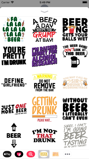 Funny Beer Stickers(圖4)-速報App