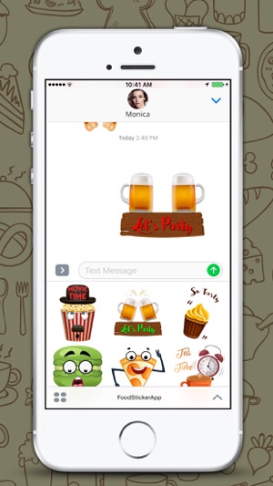 Animated Foodie Stickers(圖1)-速報App