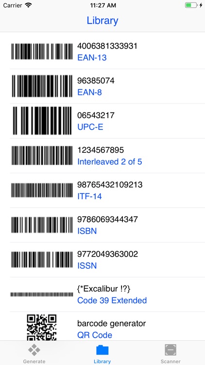 Barcodes Generator