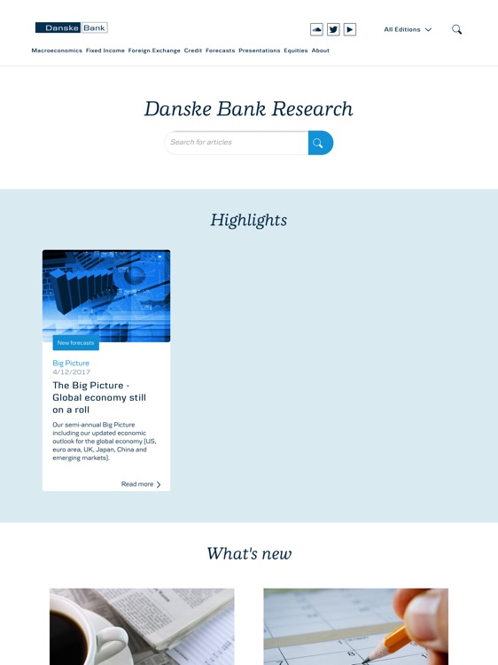 Danske Bank Research for iPad