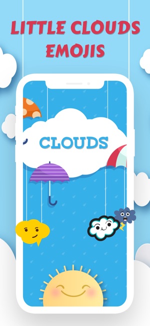 Cute Cloud Stickers!