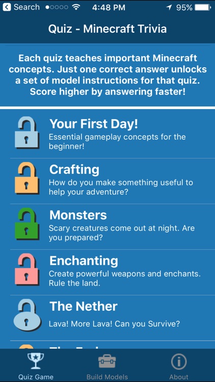 BrickCraft - Models and Quiz screenshot-4