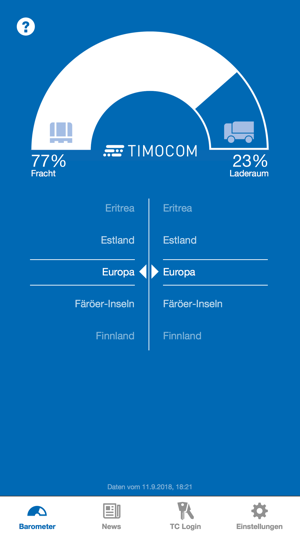 TIMOCOM Transportbarometer(圖2)-速報App