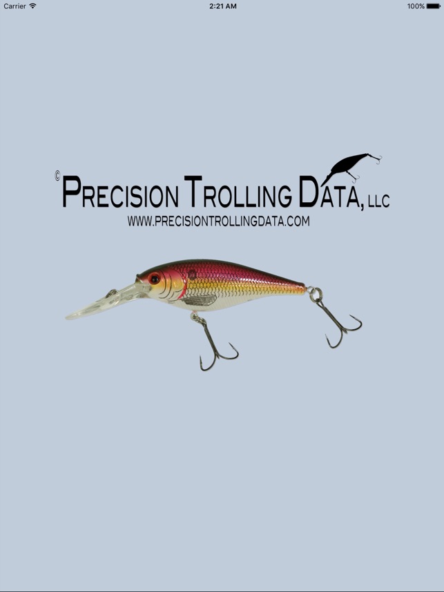 Rapala Trolling Chart