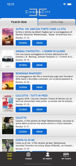 Webtic CinemaCity Ravenna