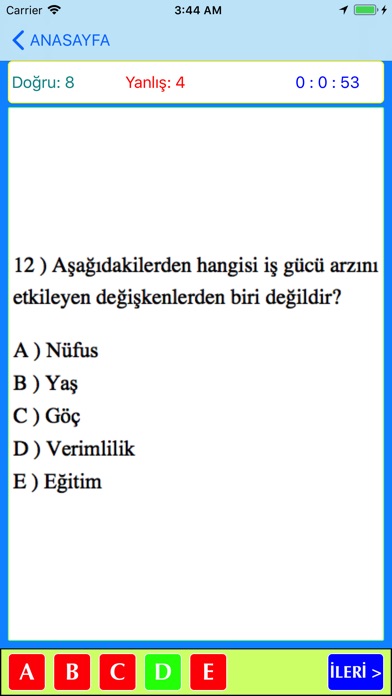 Banka Sınavları screenshot 3