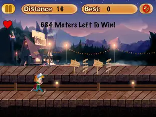 Captura de Pantalla 2 Mystery Kids Run: Gravity Rope iphone