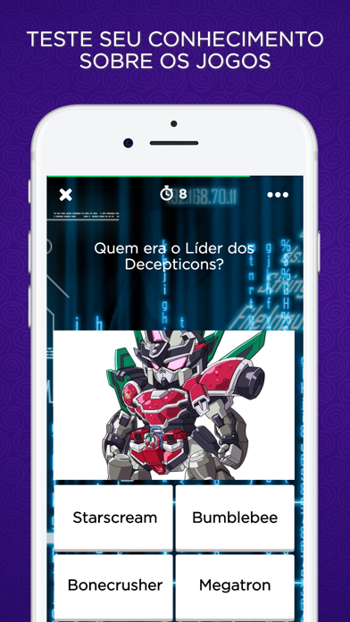 Robôs Amino para: Transformers screenshot 3