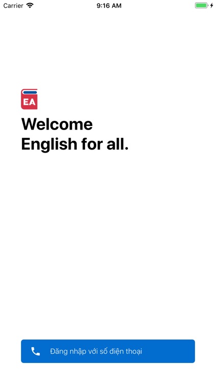 EA English for All Student