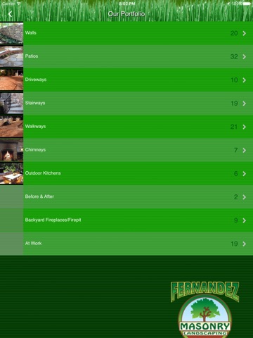 Fernandez Masonry Landscaping screenshot 3