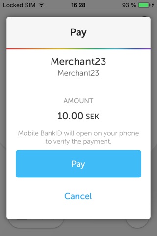 Swish betalningar screenshot 4