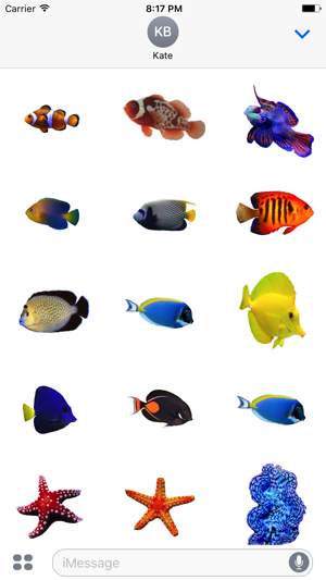 Saltwater Fish Stickers Plus(圖1)-速報App