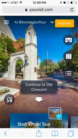 Game screenshot IU Bloomington in VR apk