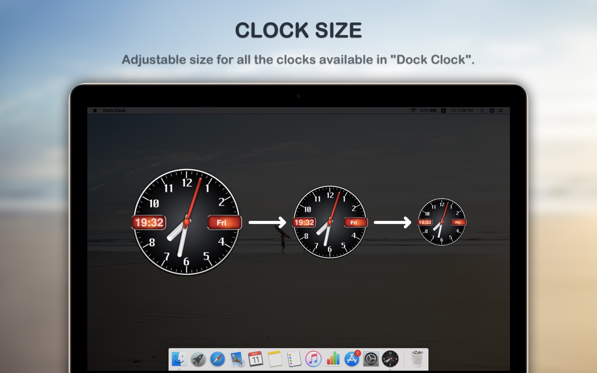 Dock Clock