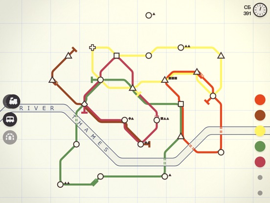 Mini Metro для iPad