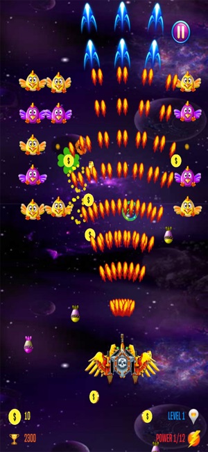 Galaxy Chicken Attack Pro(圖2)-速報App