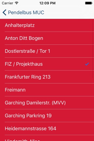 Pendelbus MUC screenshot 2