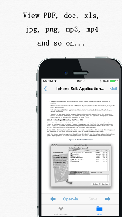iFlashDrive - "Flash Drive App for iPhone" Screenshot 3