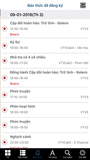 TV Vietnam - Lịch phát sóng(圖3)-速報App