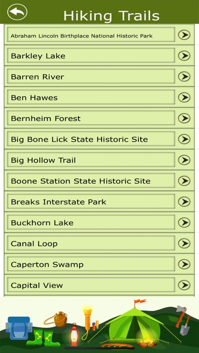 Kentucky Campgrounds & Trails screenshot 4