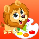 大眼睛动物着色标记 Animals Coloring