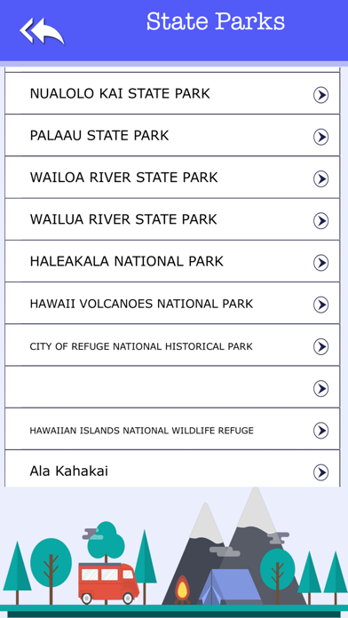 Hawail Camping & State Parks screenshot 4