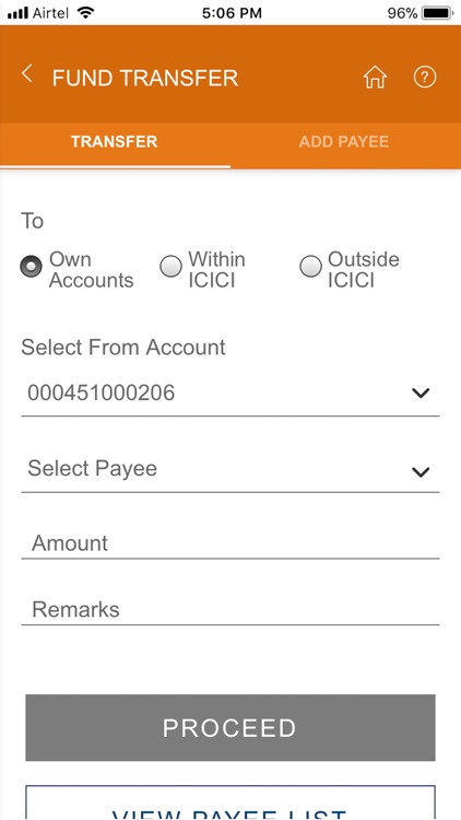ICICI iBizz MBanking