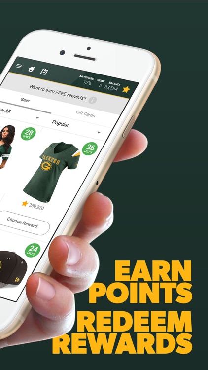 Green Bay Football Rewards