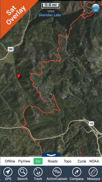 Black Hills NF (SD/WY) - GPS Map Navigator