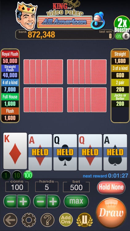 King Of Video Poker Multi Hand