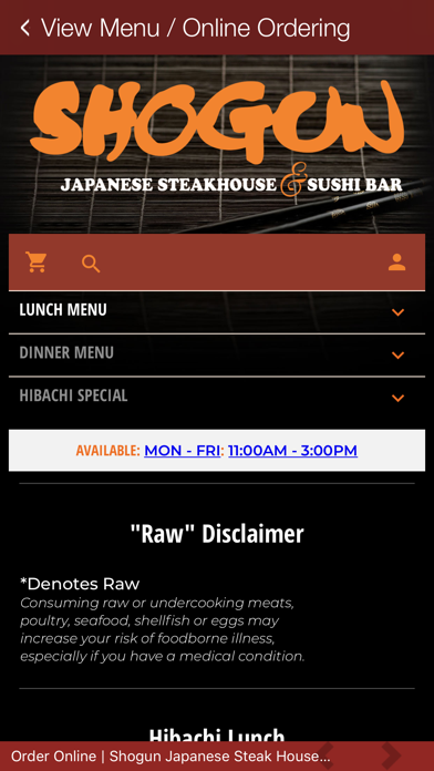 How to cancel & delete Shogun Japanese Steakhouse -PA from iphone & ipad 4