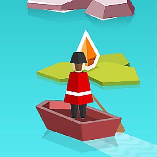 Paddle Boat River Rapids - boat game Icon