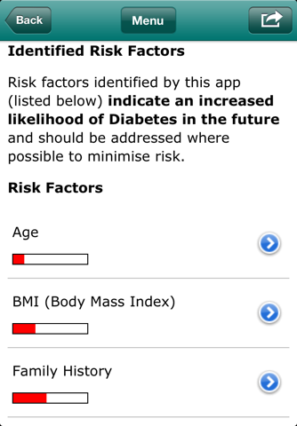 Your Diabetes Risk Calculator screenshot 4